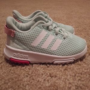 Light Blue Girls Adidas Size 6K